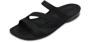 Crocs Women's Swiftwater - Closed Sandals for Snorkeling