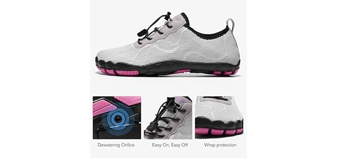 Aleader Women's Water - Closed Snorkeling Sandal