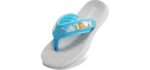 STQ Unisex Lightweight - Flip Flops for Kids
