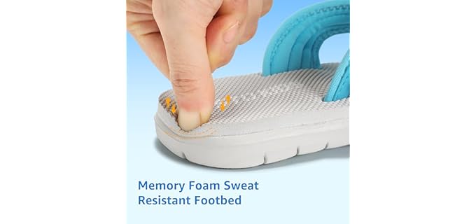 STQ Unisex Lightweight - Flip Flops for Kids