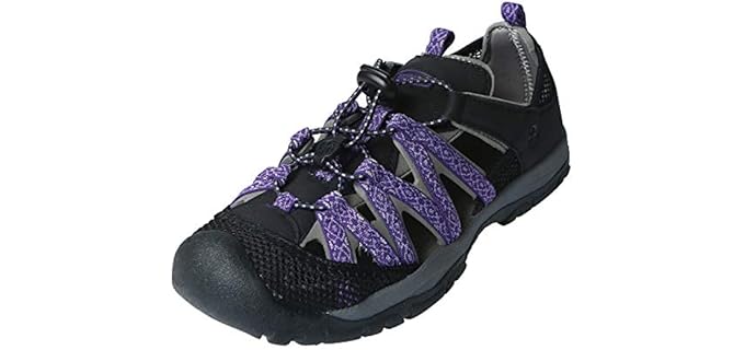 Northside Women's Mabel - Casual Sandal for Cracked Heels