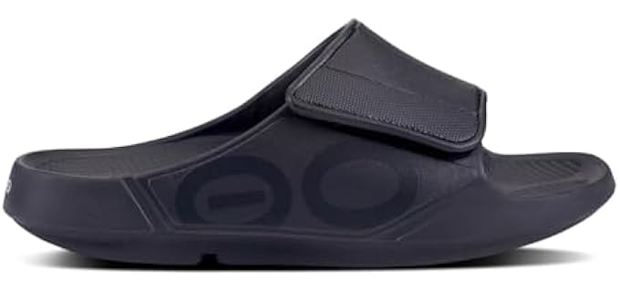 Oofos Men's Sport Flex - Slide Sandals for Plantar Fasciitis