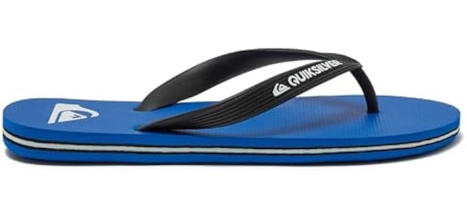 Quicksilver Girl's Molokai - Flip Flops for Kids