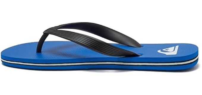 Quicksilver Girl's Molokai - Flip Flops for Kids
