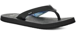 Sanuk Girl's Root Beer - Flip Flops for Kids