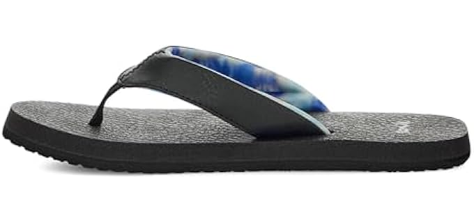 Sanuk Girl's Root Beer - Flip Flops for Kids