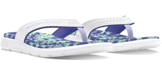 Under Armour Girl's Ignite Pro - Flip Flops for Kids
