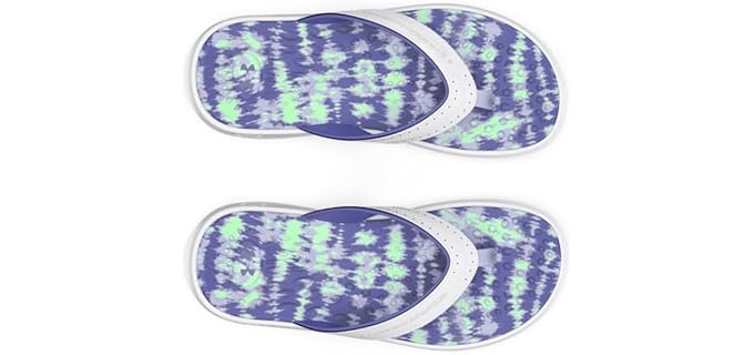 Under Armour Girl's Ignite Pro - Flip Flops for Kids